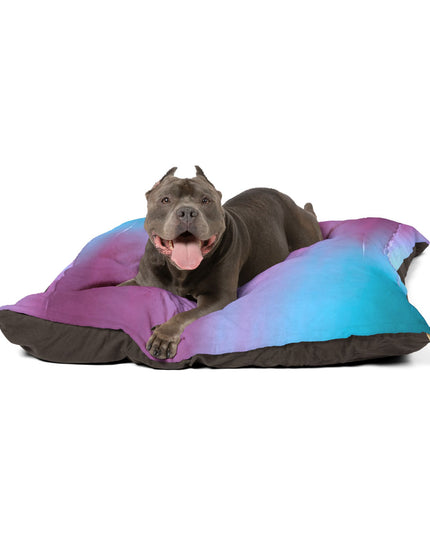 Wine Sea Blue Fog 50" × 40" Pet Bed