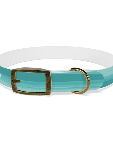 Tif Green Wavey Small Dog Collar