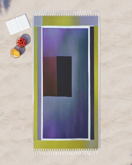 Zeta Shadow 38" × 81" Boho Beach Cloth