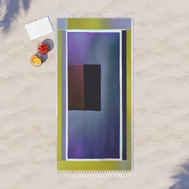 Zeta Shadow 38" × 81" Boho Beach Cloth