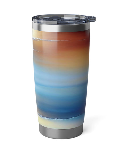 Blue Sea Red Orange Fog Vagabond 20oz Tumbler