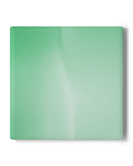 Mint Fade 4" x 4" Square Ceramic Coaster