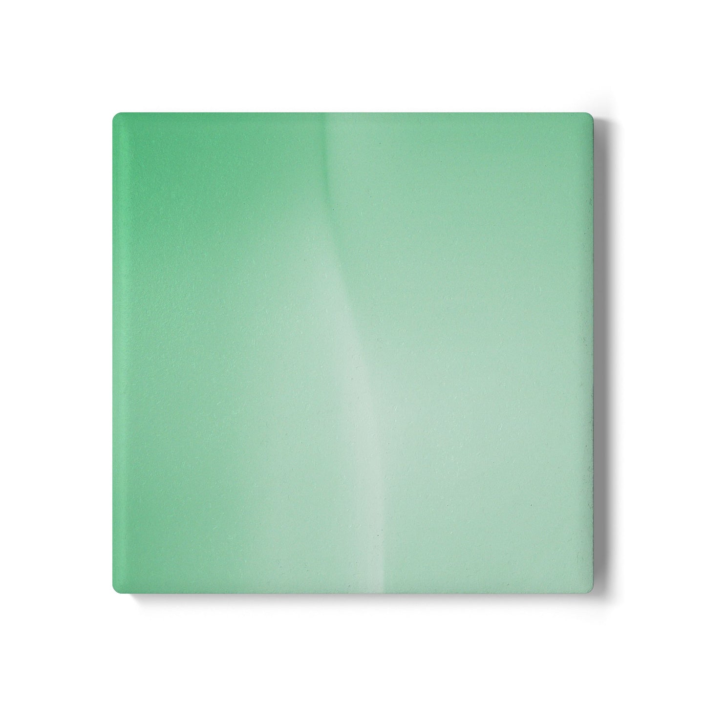 Mint Fade 4" x 4" Square Ceramic Coaster