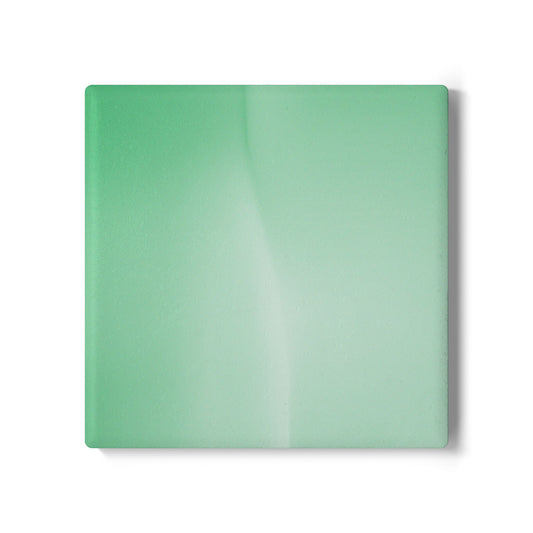 Mint Fade 4" x 4" Square Ceramic Coaster