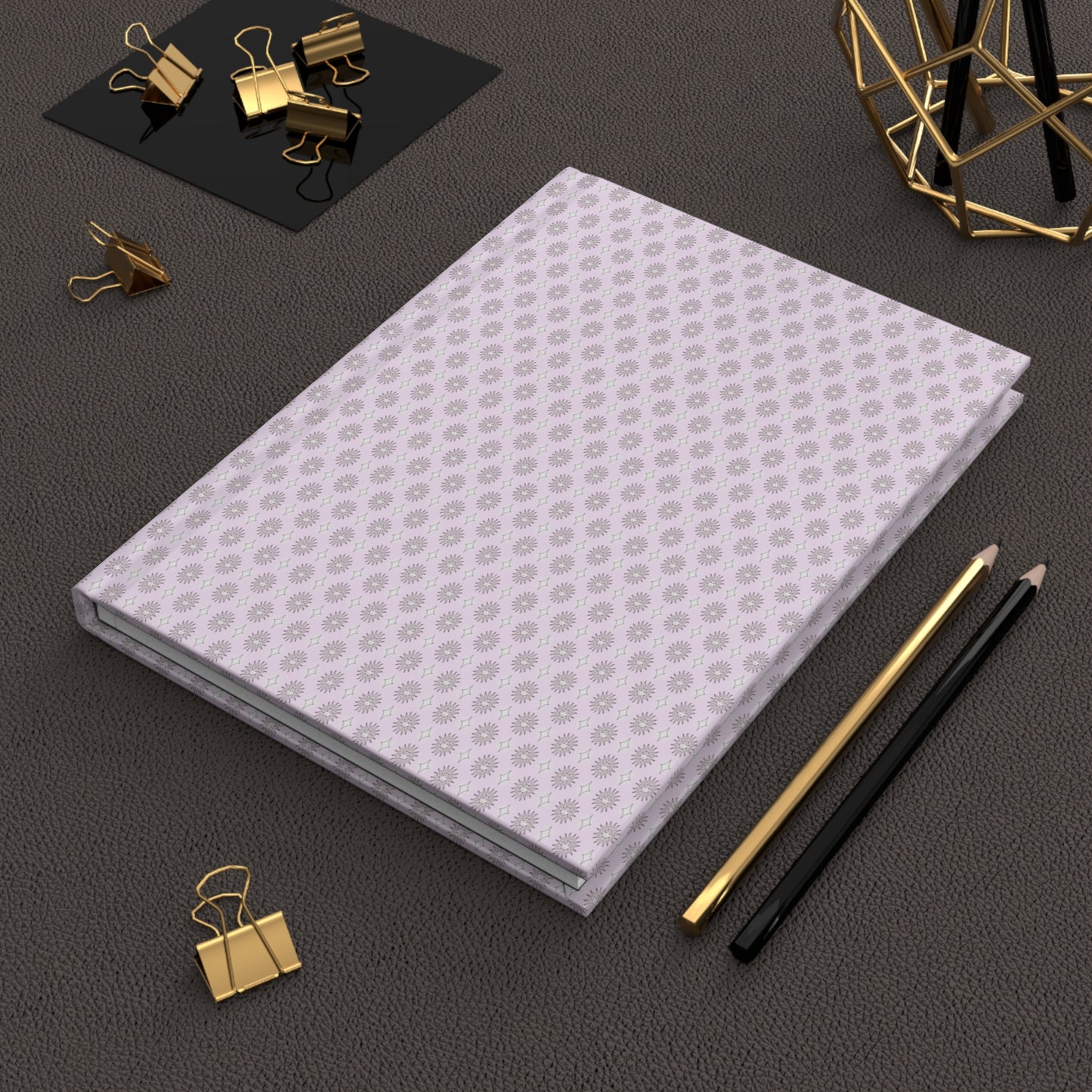 Pink Mornings Star-crossed Bodies Hardcover Journal Matte with 150 lined pages, 5.75" x 8"