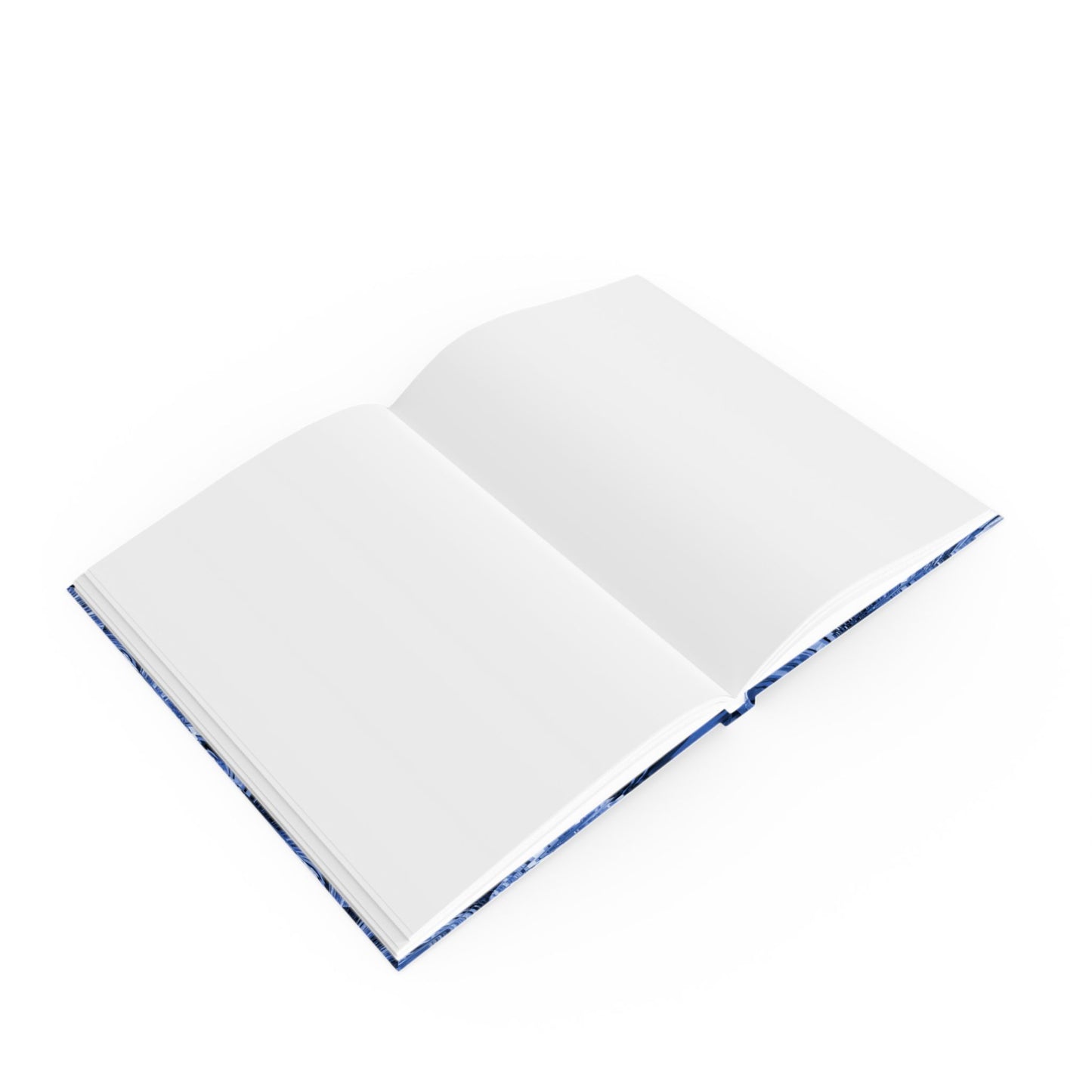 Uzi Spiral Deep Blue 5.2" x 7.4" Hard Backed Journal with 128 blank pages