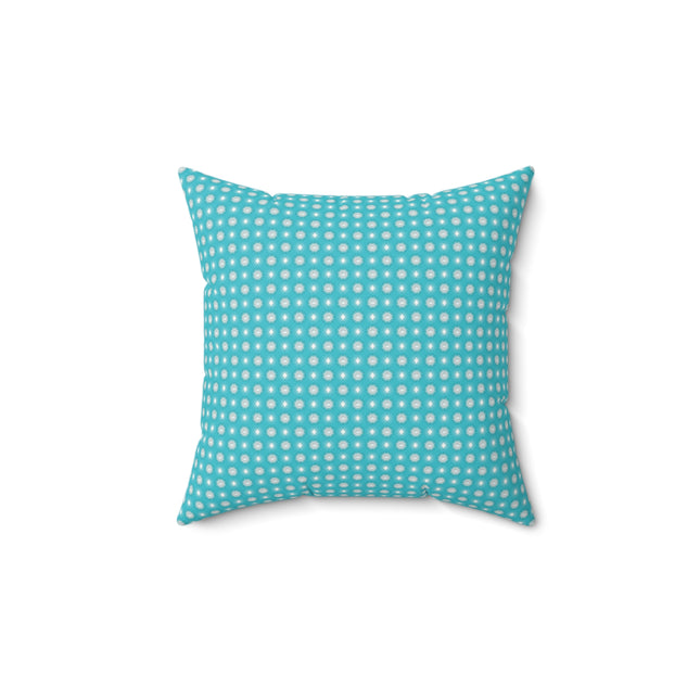 Tif Green Star-crossed Bodies Faux Suede Square Pillow, 14" x 14"