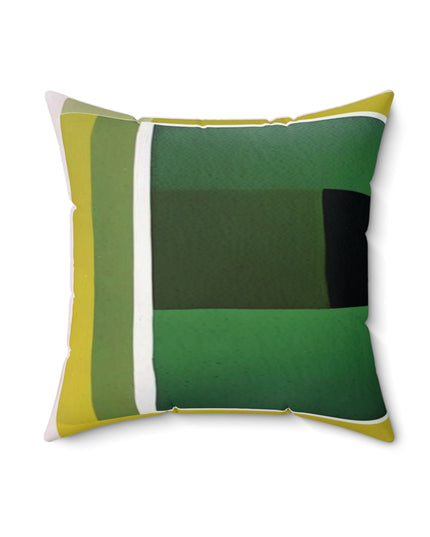 Alpha Shadow 18" x 18" Faux Suede Square Pillow