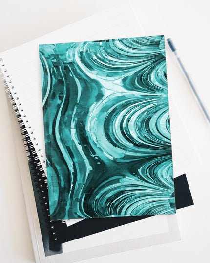 Uzi Spiral Tif 5" x 7" Journal - 128 Ruled Line pages