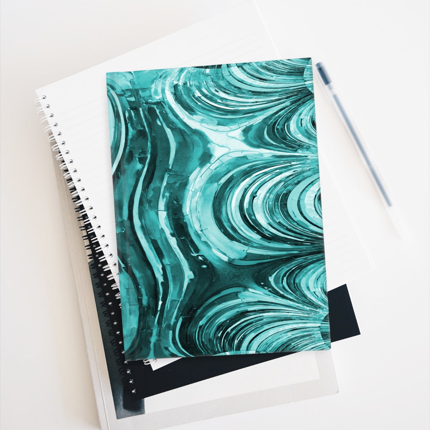 Uzi Spiral Tif 5" x 7" Journal - 128 Ruled Line pages