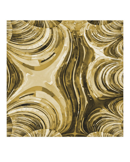 Uzi Spiral Light Brown Face Towel, 13" x 13"