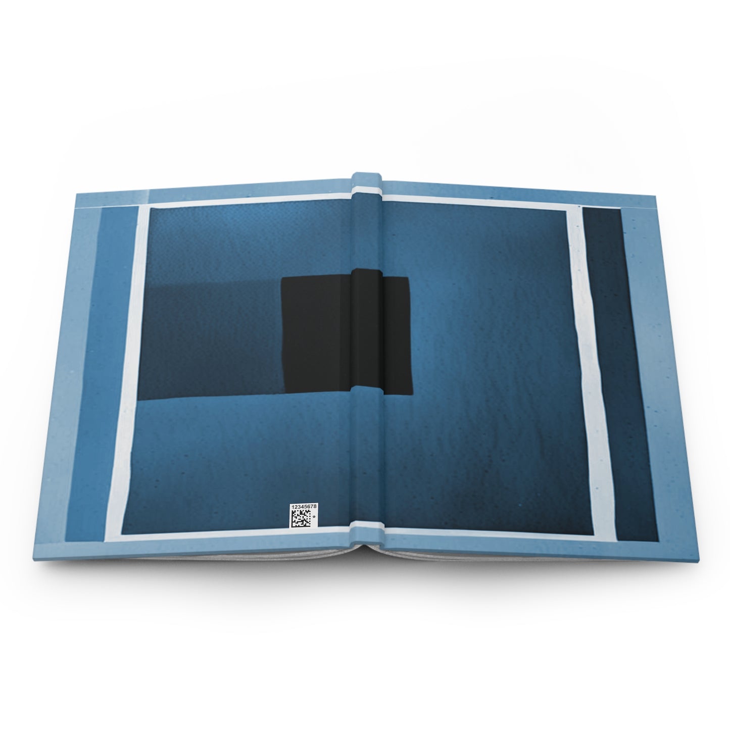 Blue Shadow 5.75" x 8" Hardcover Journal Matte with 150 lined pages