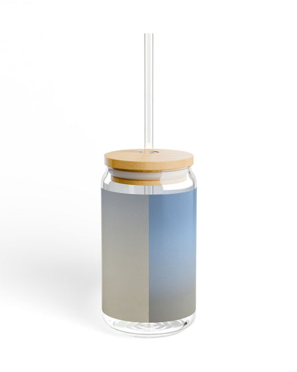Cobalt Fade Sipper Glass, 16oz