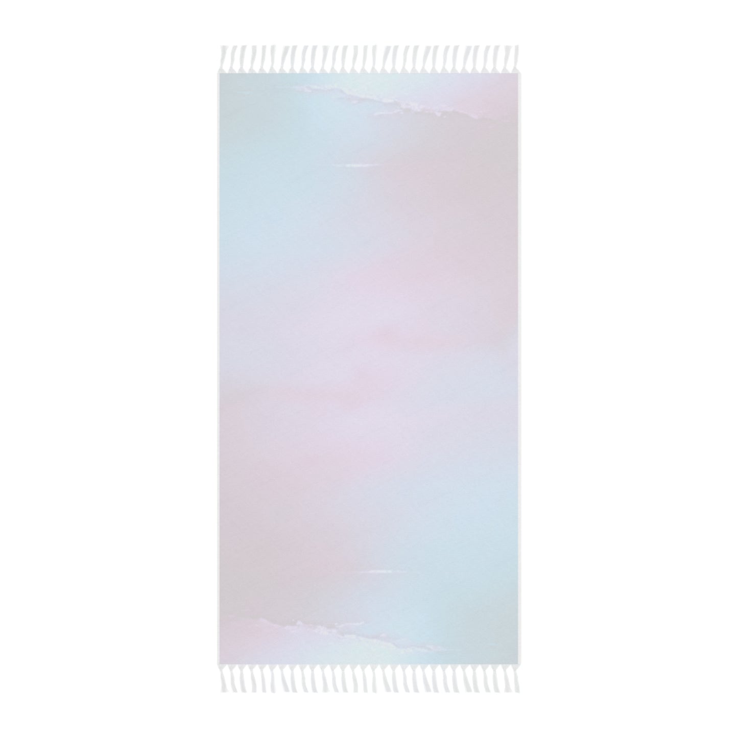 Wine Sea Blue Fog 38" × 81" Boho Beach Cloth