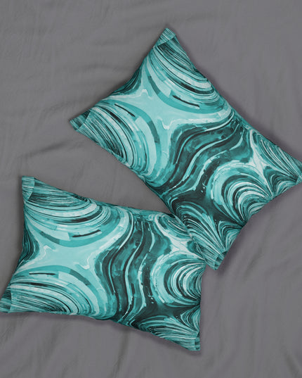 Uzi Spiral Tif Spun Polyester Lumbar Pillow, 20" x 14"