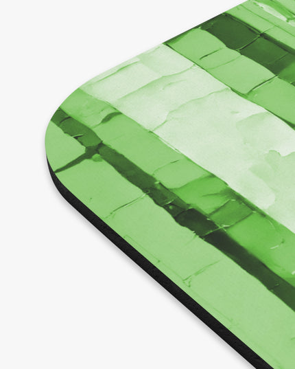 Striped Mint Pastel Mouse Pad, 9" x 8" Rectangle