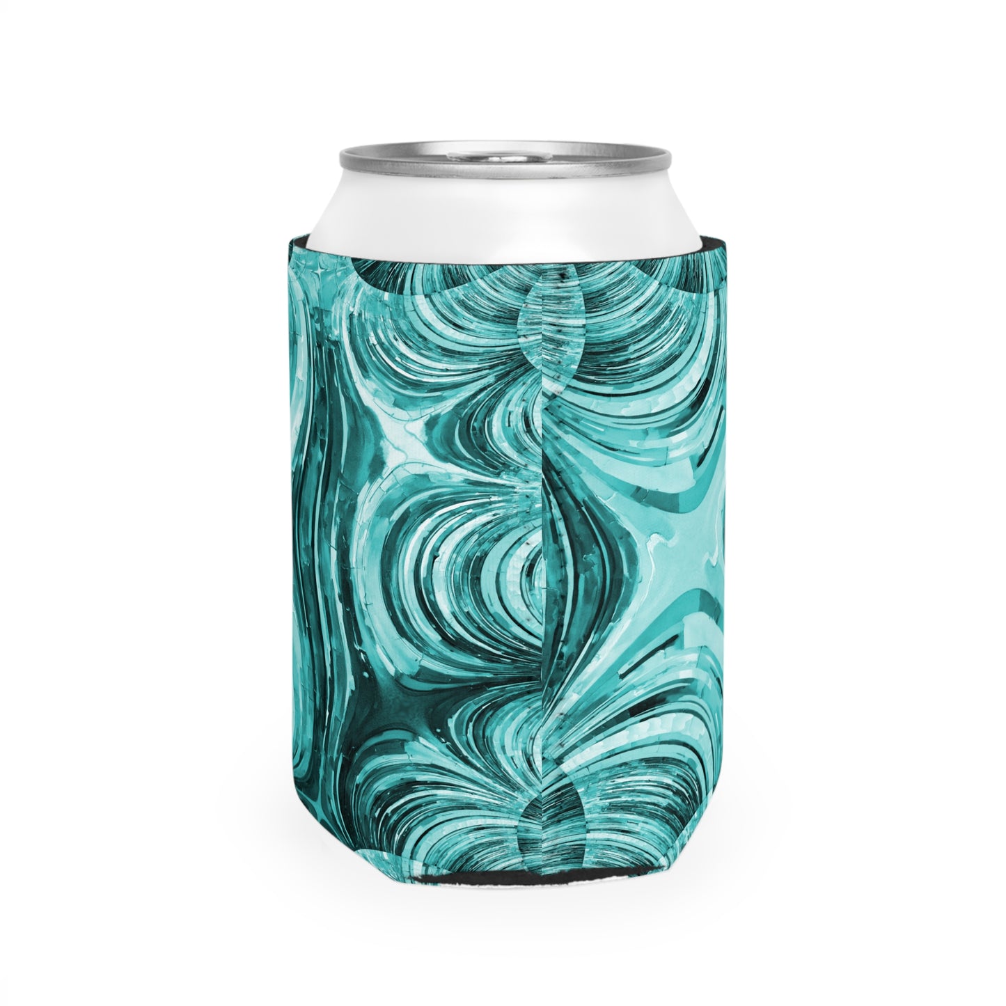 Uzi Spiral Tif 12 oz Can Cooler Sleeve