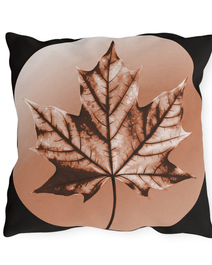 Soft Maple Leaf 18" x 18" Outdoor Pillow