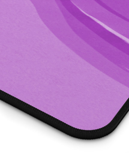 Wavey Purple Wavey 16" x 32" Desk Mat