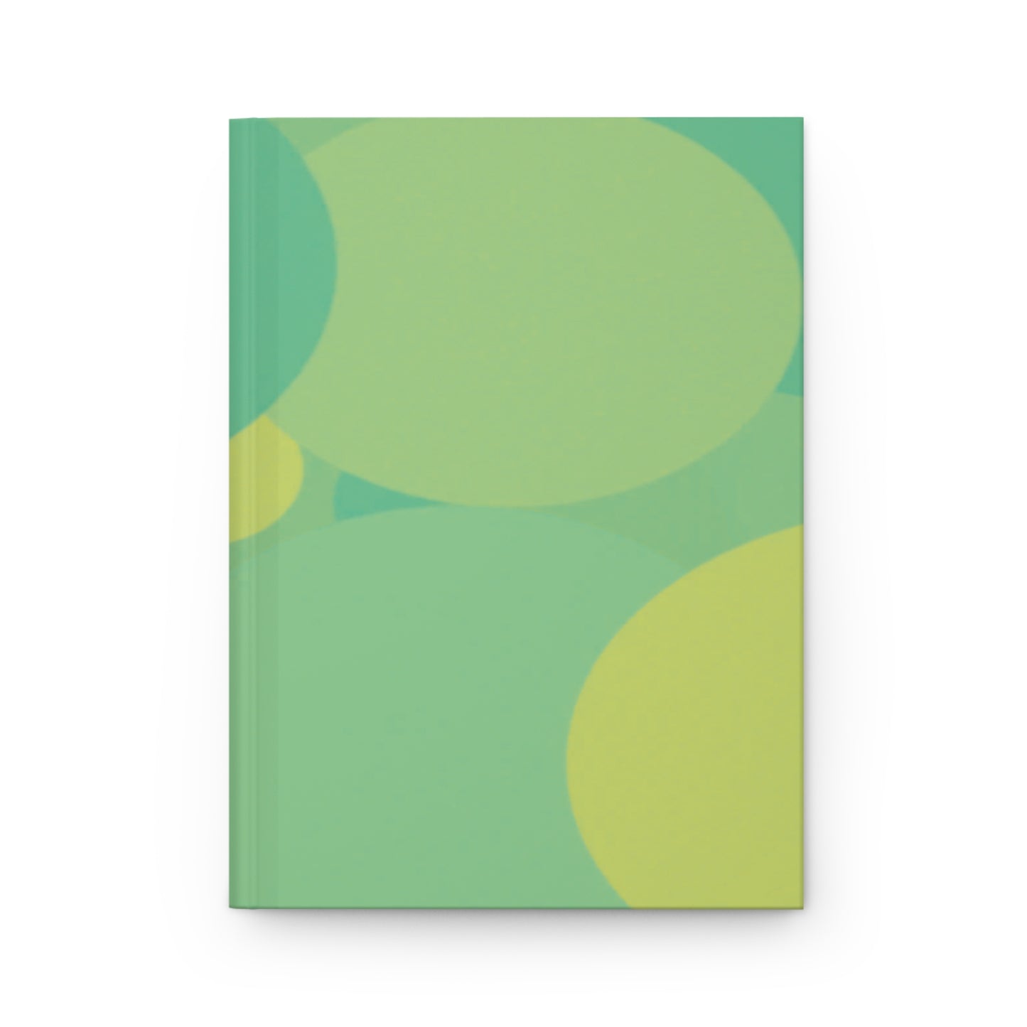 Pastel Green Patches 5.75" x 8" Hardcover Journal Matte with 150 lined pages