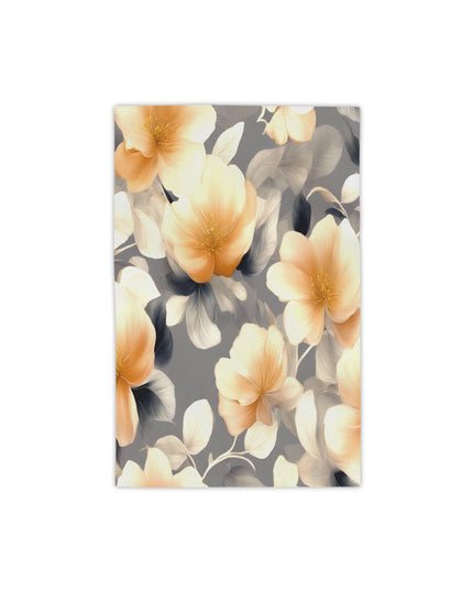 Soft Blossom Floral Bunch Beach Towel, 18" x 27"