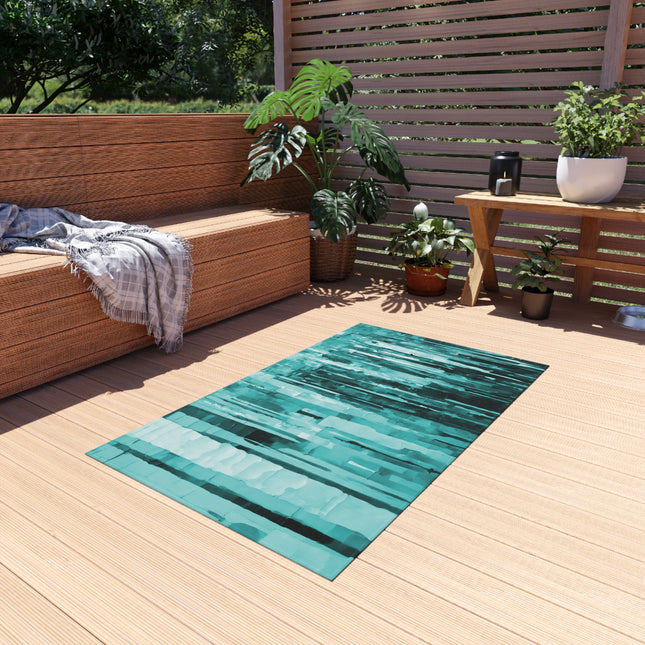 Striped Tif 36" x 60" Outdoor Rug