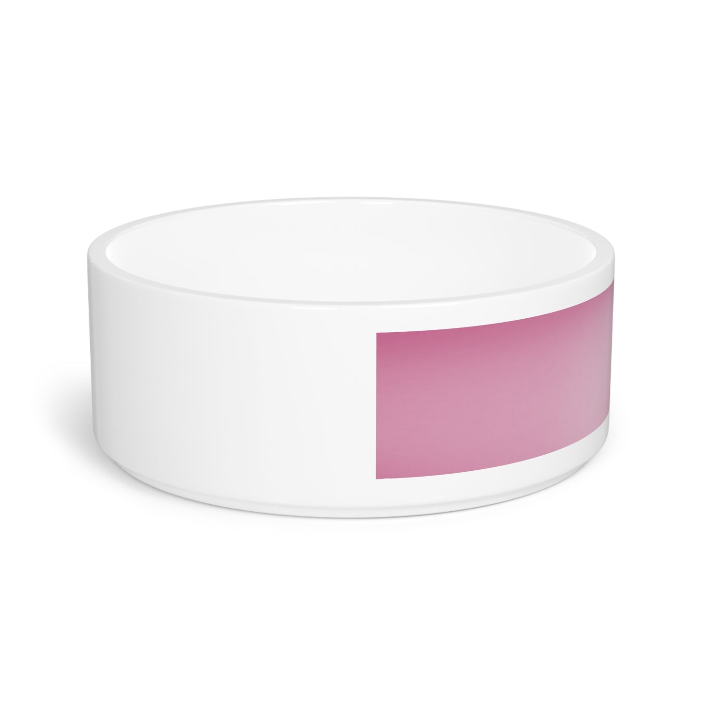 Pink Blush Fade 16 oz Pet Bowl