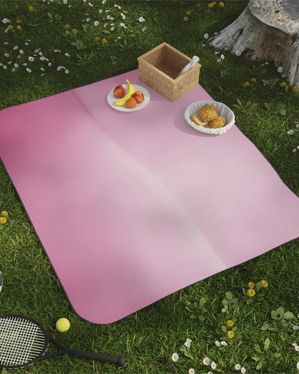 Rose Red Fade 61" × 51" Picnic Blanket