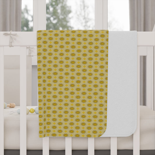 Lemongrass Star-crossed Bodies Toddler Blanket, 30" x 40"