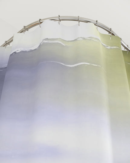 Lavender Sea Golden Fog Shower Curtains, 71" x 74"
