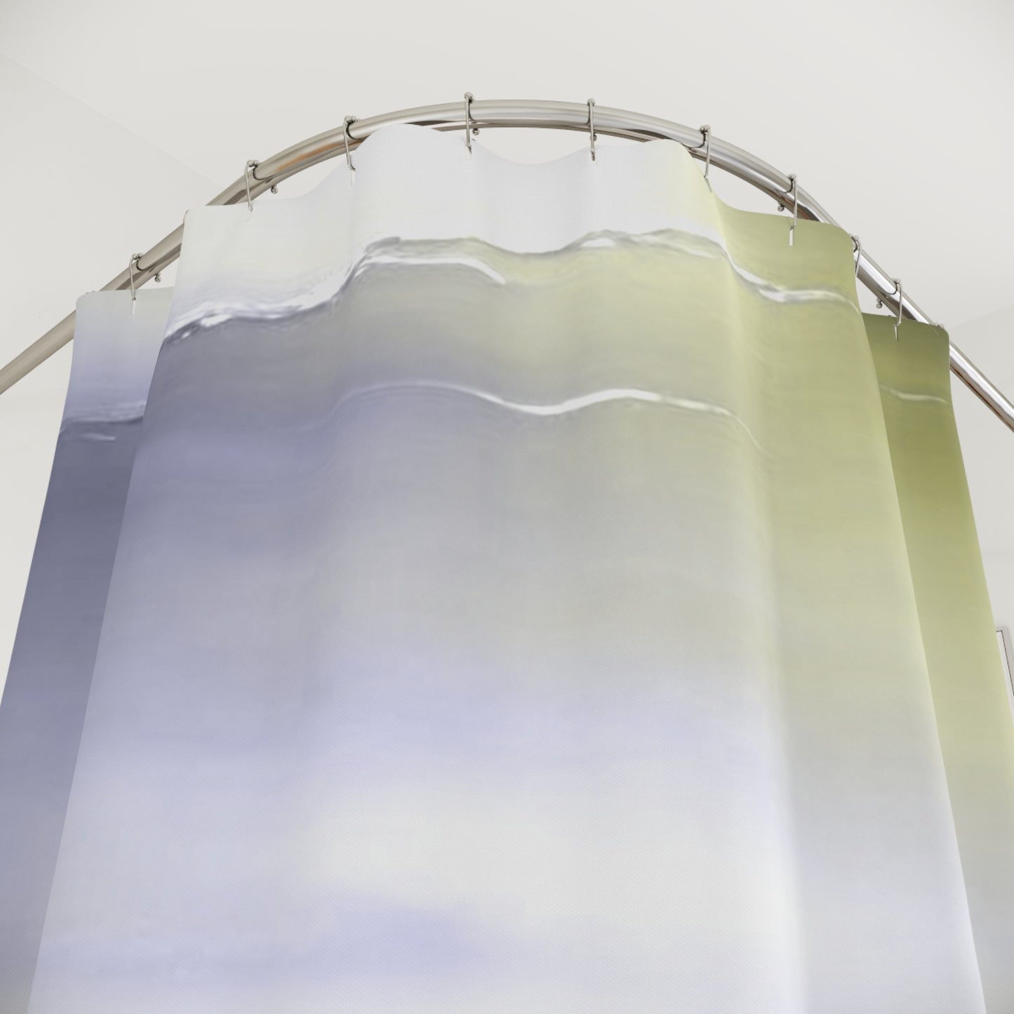 Lavender Sea Golden Fog Shower Curtains, 71" x 74"