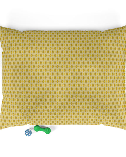 Lemongrass Star-crossed Bodies Pet Bed, 50" × 40"