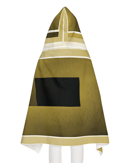 Tan Shadow Youth Hooded Towel, 24" x 48"
