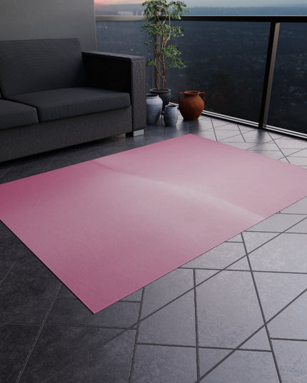 Pink Blush Fade Outdoor Rug, 60" x 84"