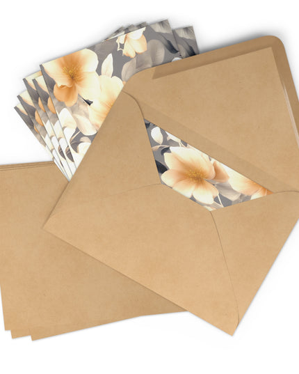 Soft Blossom Floral Bunch Postcards (7 pcs)