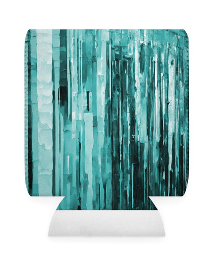 Striped Mint Pastel 12 oz Can Cooler Sleeve