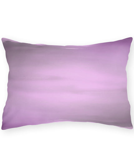 Dark Pink Sea Amethyst Fog 20" x 14" Outdoor Pillow