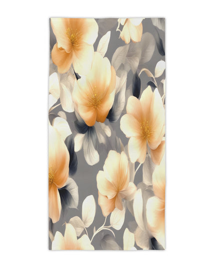 Soft Blossom Floral Bunch Beach Towel, 30" x 60"