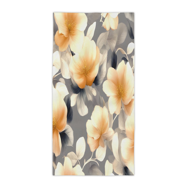 Soft Blossom Floral Bunch Beach Towel, 30" x 60"
