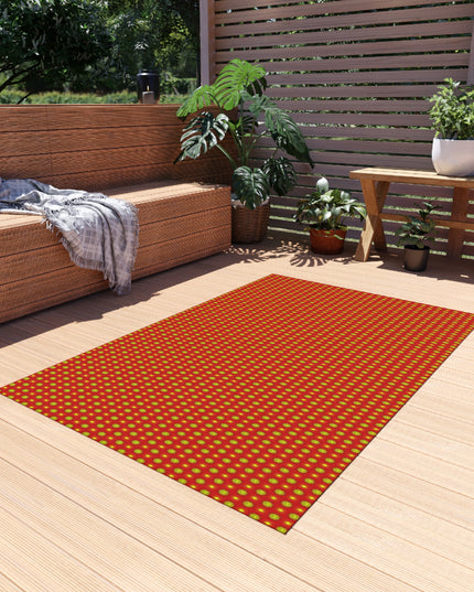 Late Evening Star-crossed Bodies Outdoor Rug, 48" x 72"