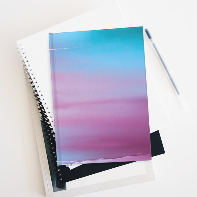 Wine Sea Blue Fog 5" x 7" Journal - 128 Blank pages
