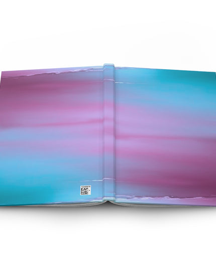 Wine Sea Blue Fog 5.75" x 8" Hardcover Journal Matte with 150 lined pages
