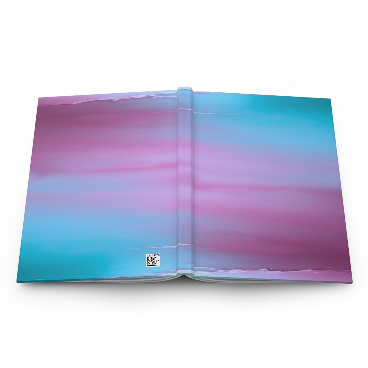 Wine Sea Blue Fog 5.75" x 8" Hardcover Journal Matte with 150 lined pages