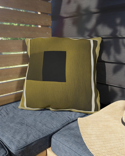 Tan Shadow 18" x 18" Outdoor Pillow