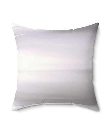 Sephia Sea Dark Fog 18" x 18" Faux Suede Square Pillow