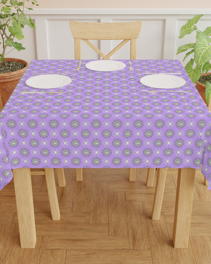 Lavender Star-crossed Bodies Tablecloth, 55" x 55"