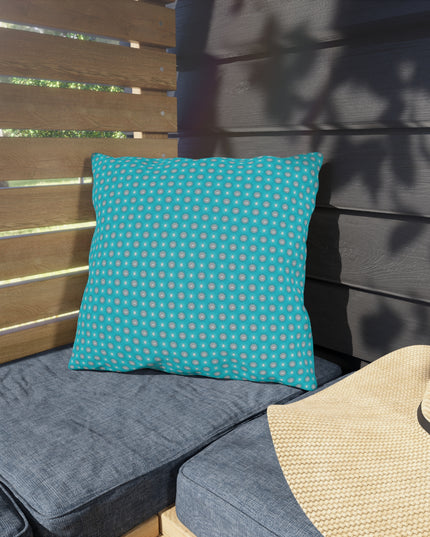 Tif Green Star-crossed Bodies 16" x 16" Outdoor Pillows