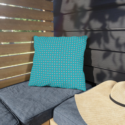 Tif Green Star-crossed Bodies 16" x 16" Outdoor Pillows
