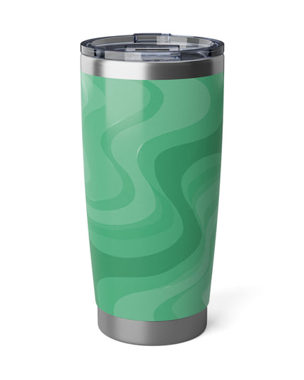 Mint Green Wavey Vagabond 20oz Tumbler