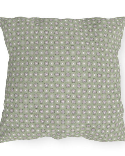 Olive Star-crossed Bodies 20" x 20" Outdoor Pillow